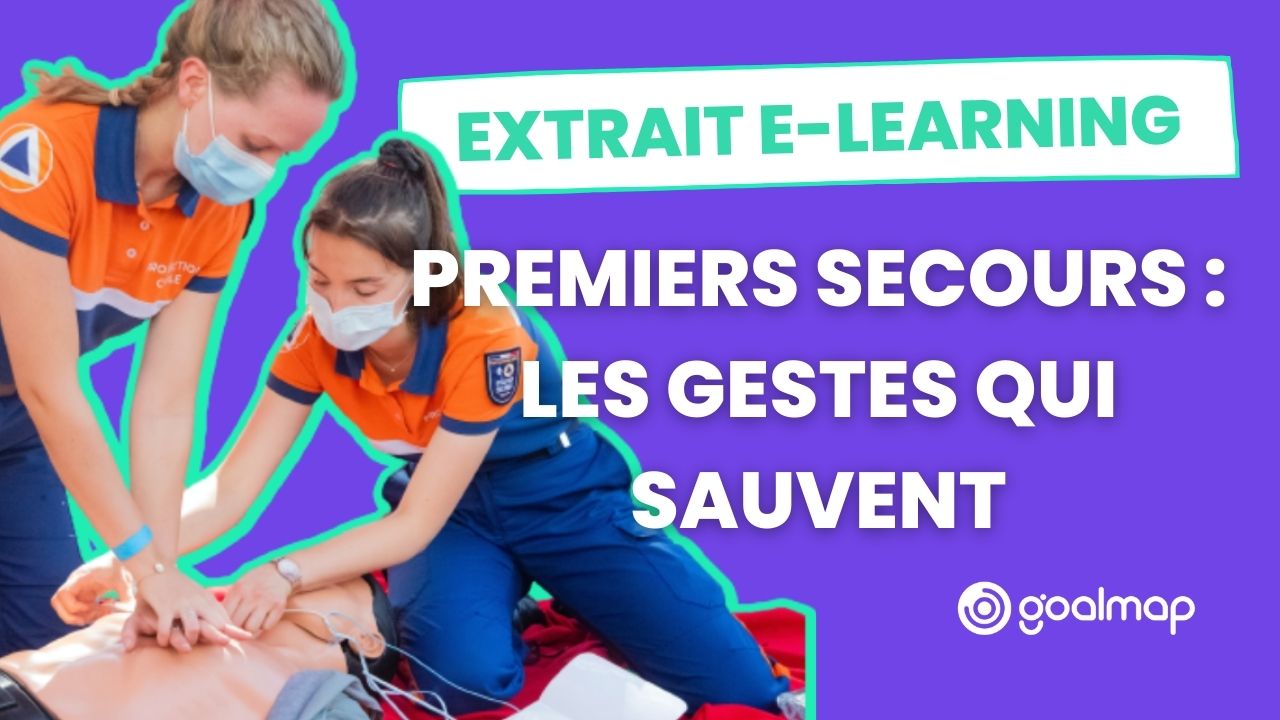 Découvrez notre E-learning : premiers secours, les gestes qui sauvent