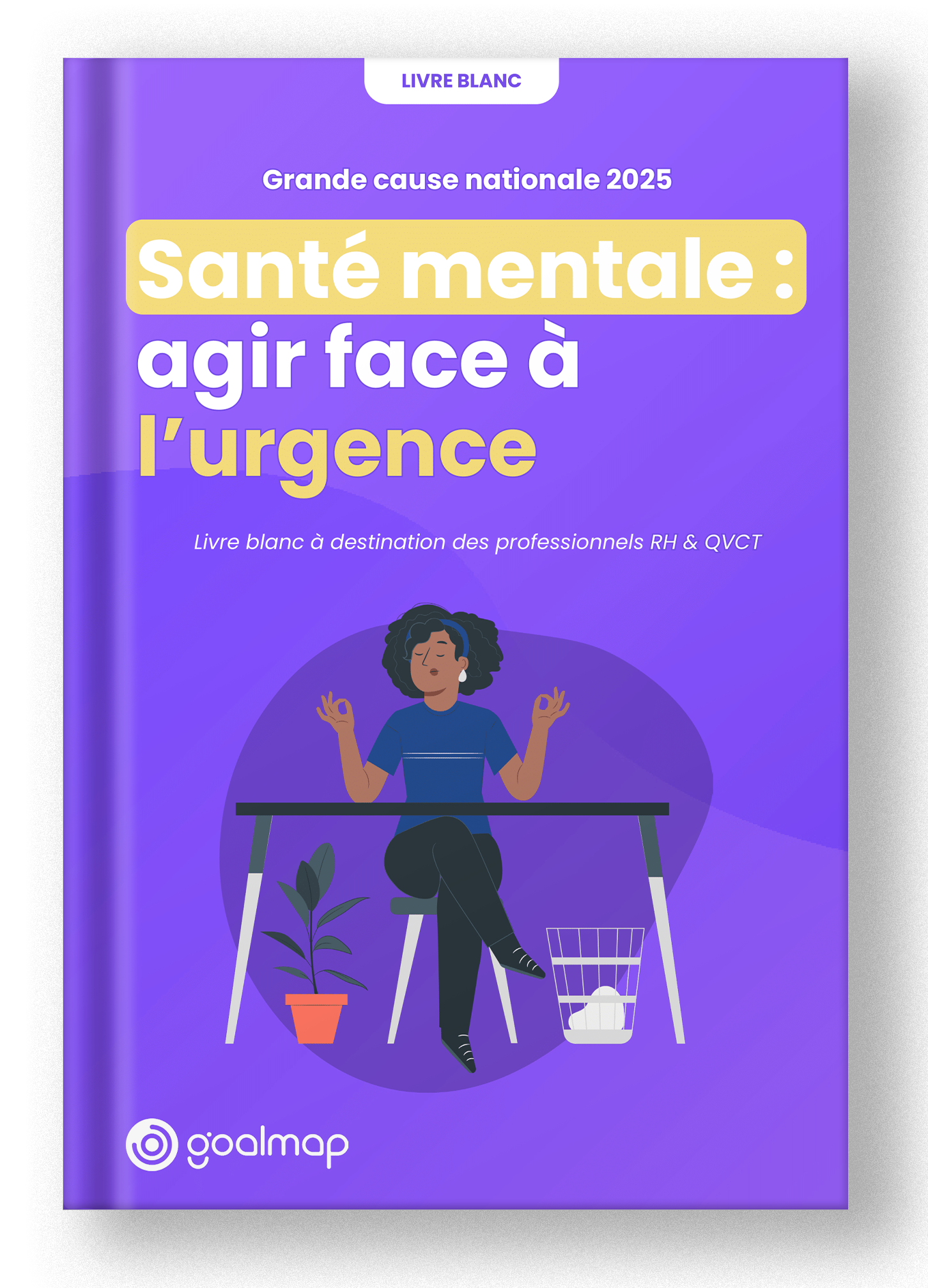 page de couverture - livre blanc santé mentale
