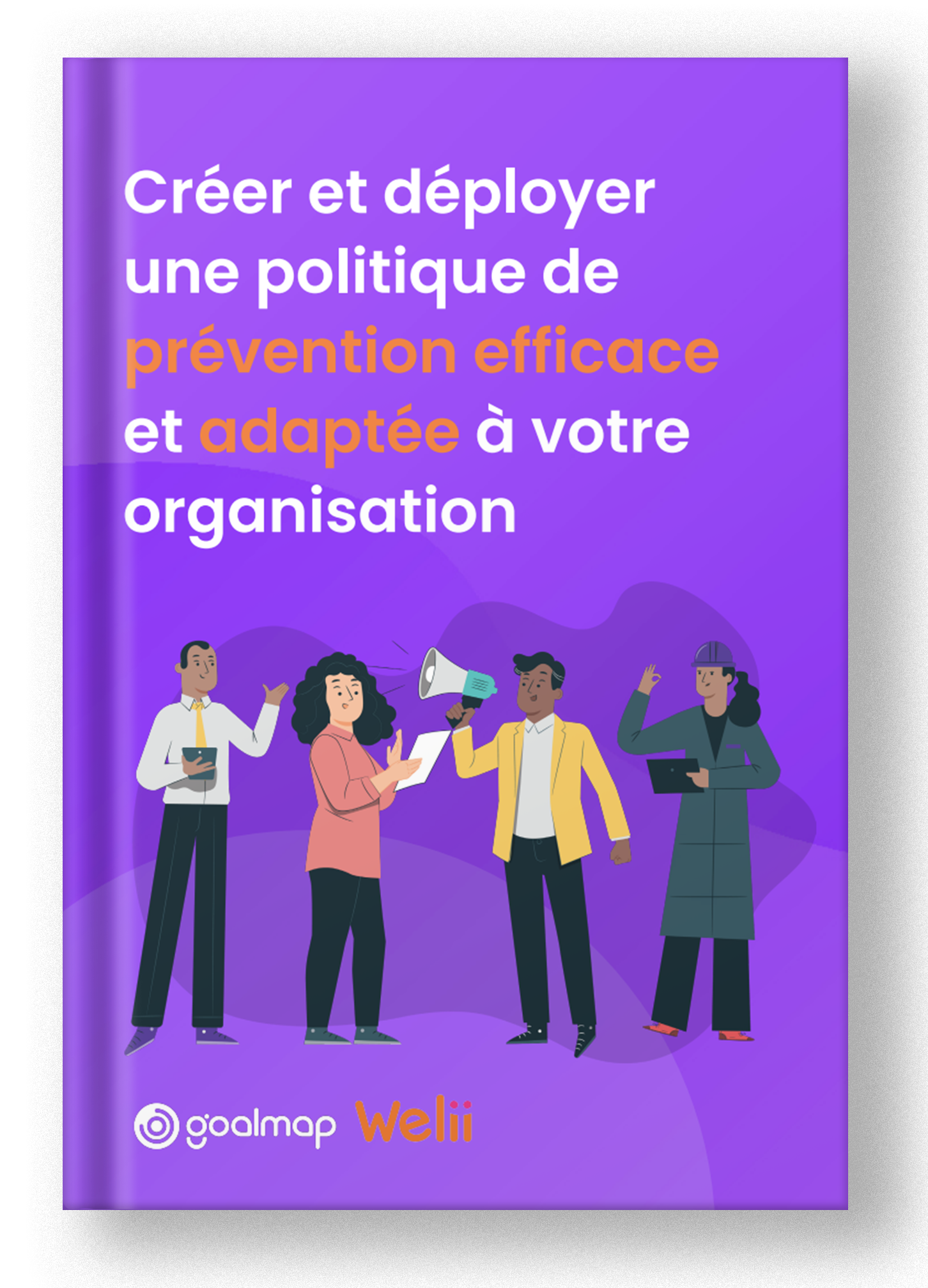 page de couverture - livre blanc démarche de prévention santé